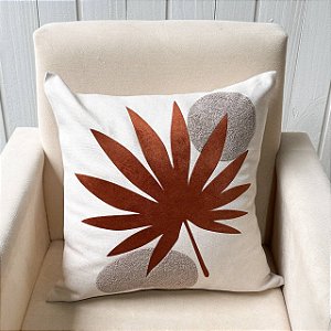 Capa de almofada Linhão - Natureza Abstrata