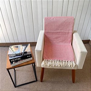 Manta P Goiabada com cru - 1,40m x 2,20m