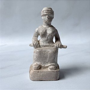 Escultura em Pedra Sabão - Justiça