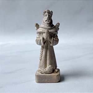 Escultura em Pedra Sabão - São Francisco de Assis