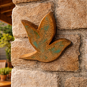 Pássaro de Madeira para pendurar