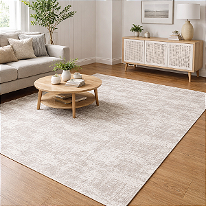 Tapete Sala 2m x 1,4m - Nude Marmorizado