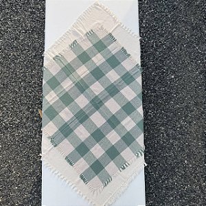 Dueto Toalhas de Mesa - Xadrez Cru e Erva Doce