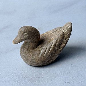 Pato em Pedra Sabão