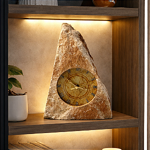 Relógio de Pedra Sabão