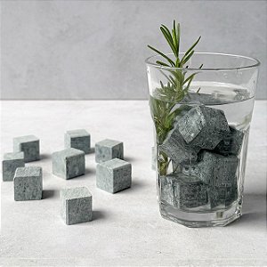Cubos de Pedra Sabão – Gelo Reutilizável Artesanal