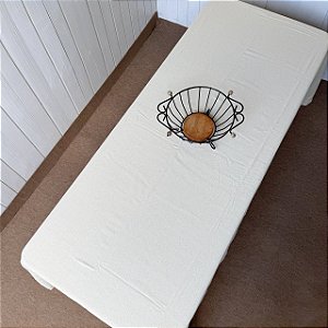 Toalha de Mesa 2,4m x 2,4m - Cru