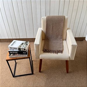 Xale Rústico Camurça - 1,30m x 1,80m