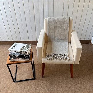 Manta P Mescla Ocre - 1,40m x 2,40m