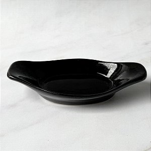 Porta Mamão de Cerâmica - Preto