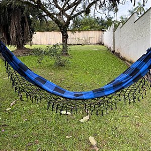Rede de Descanso - Azul e Preto