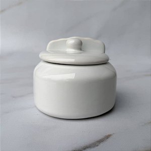Saleiro de Cerâmica - Branco