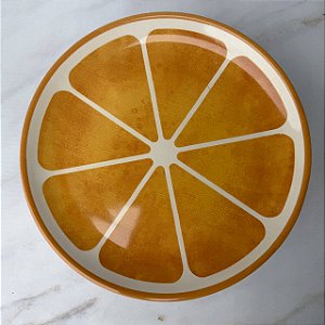 Boleira de Cerâmica - Laranja