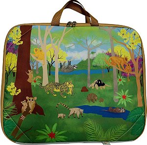 Mala organizadora Crili - Coleção Mamíferos da Mata Atlântica