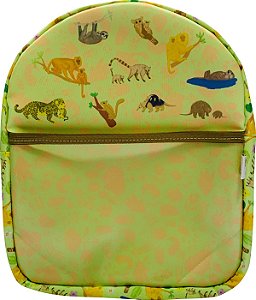 Mochila infantil temática interativa Crili - Coleção Mamíferos da Mata Atlântica