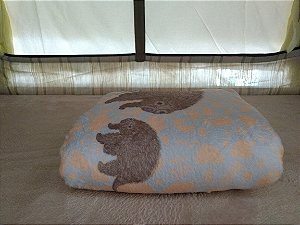 Cobertor/Manta para bebê Crili Coleção Mamíferos da Mata Atlântica