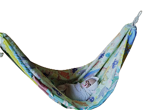 Rede para bebê Crili - Coleção Mamíferos da Mata Atlântica