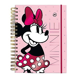 Caderno Smart Universitário Minnie 10 Mat Removivel 90g D