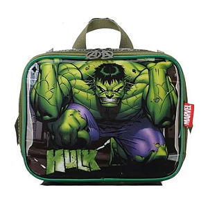 Lancheira Térmica Hulk Marvel Merendeira Infantil Escolar