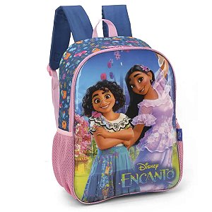 Mochila de Costa Escolar Disney Encanto Infantil Feminina