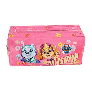 Estojo Escolar Duplo Patrulha Canina 2 Zíper DAC