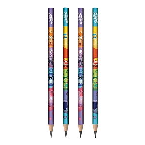 Lapis de Escrever Divertidamente 2 Disney C/ 4 Unidades