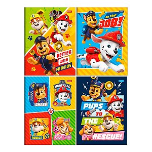 Caderno Patrulha Canina 80 Fls Brochura Sortida Foroni