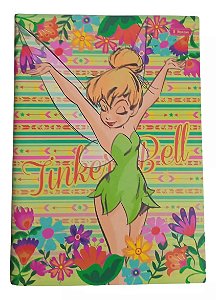 Caderno de Bilhete Tinker Bell Disney 1/4 Foroni