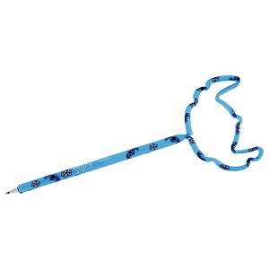 Caneta Face Stitch Tinta Azul Molin Personalizado