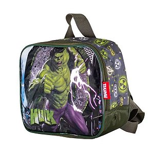 Lancheira Térmica Hulk Marvel Merendeira Infantil Escolar