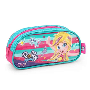 Estojo Escolar Polly Pocket Original 1 Divisória