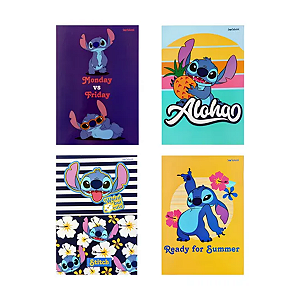 Caderno Brochura Universitário Lilo & Stitch Jandaia