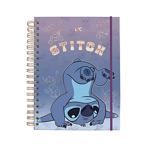 Caderno Inteligente Smart Universitário Lilo & Stitch Disney 10 Mat Removivel 90g