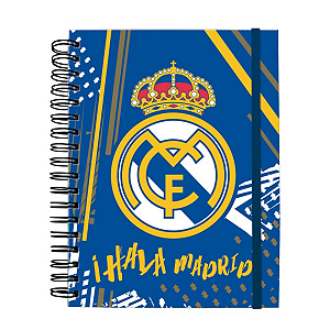 Caderno Inteligente Smart Universitário Real Madrid 10 Mat Removivel 90g