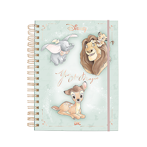 Caderno Smart Universitário Disney Clássicos 10 Mat Removível 90g