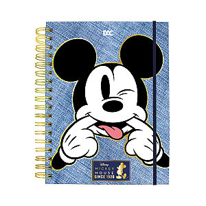 Caderno Smart Universitário Mickey Mouse Disney 10 Mat Removível 80 Folhas 90g