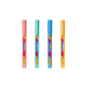 Marca Texto Bala Mentos C/ Cheirinho Compactor