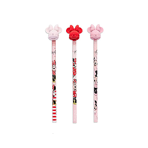 Lápis de Escrever HB Minnie Mouse C/ Borracha Molin