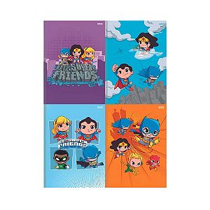 Caderno Brochura DC Super Friends São Domingos