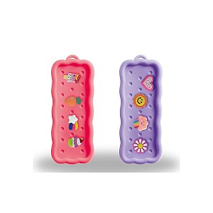 Estojo Escolar Holic Picky 4 Pins Tris
