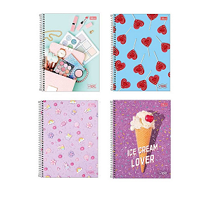 Caderno Escolar Vibe Tilibra