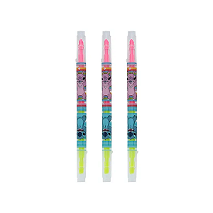 Marca Texto Fluorescente Stitch 2 em 1 MoLin