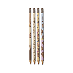 Lápis de Escrever Capivara C/ Borracha HB Skypaper
