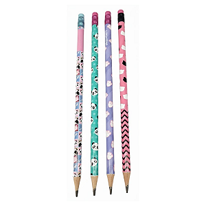 Lápis de Escrever Panda C/ Borracha HB Skypaper