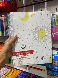Caderno Myst 10 Mat Removível 90g Kitdisc