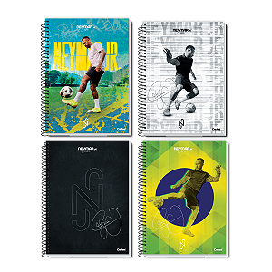 Caderno Universitário Futebol Neymar Jr Credeal
