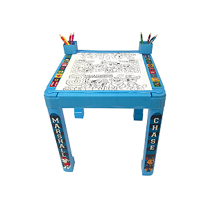 Mesinha de Colorir Patrulha Canina Bang Toys