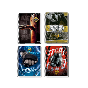 Caderno Universitário MMA Box Credeal