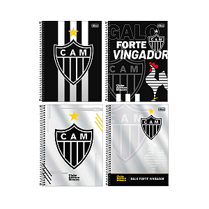 Caderno Universitário Clube Atlético Mineiro Futebol Tilibra