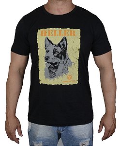 Camiseta Masculina Country Boibrand's Heller - Preto